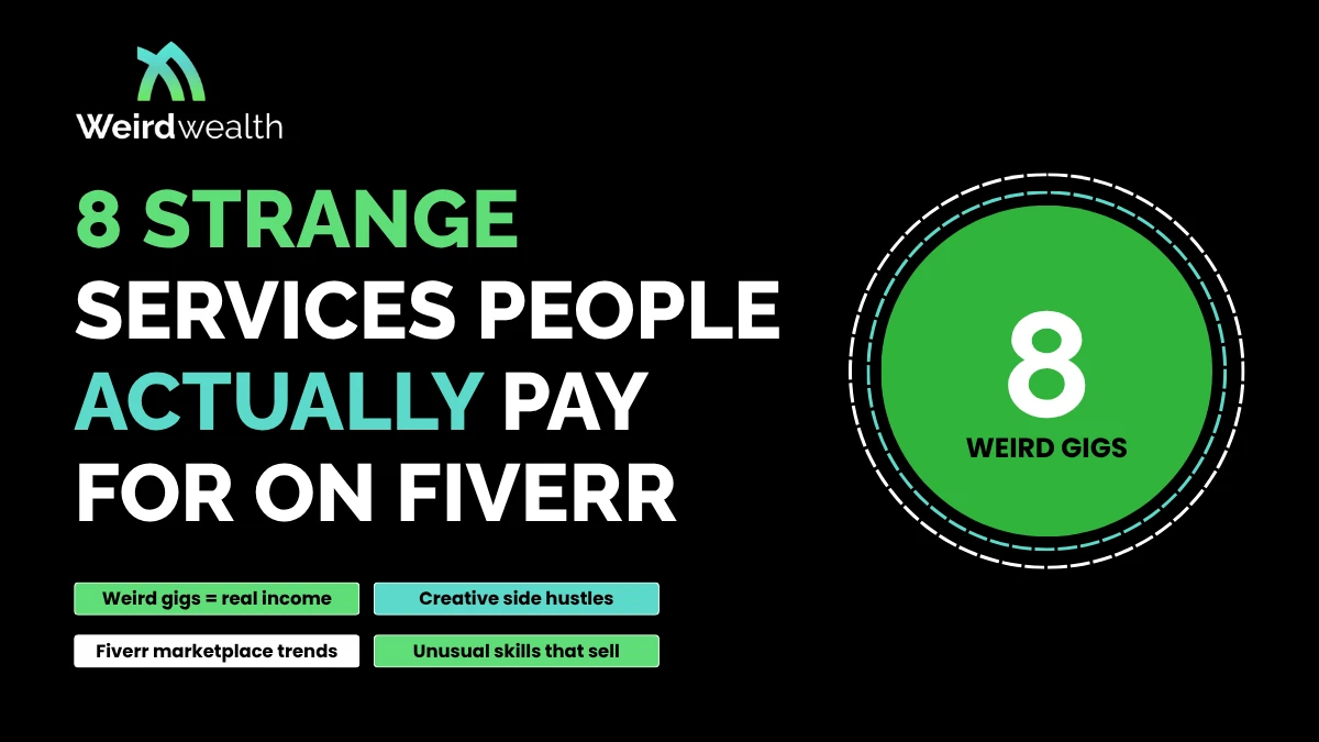 strange services on Fiverr