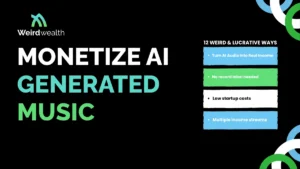 12 Weird Ways to Monetize AI-Generated Music and Audio