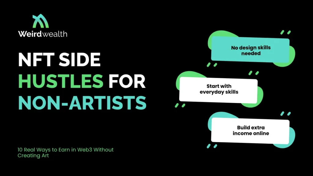 10 NFT Side Hustles for Non-Artists That Actually Sell