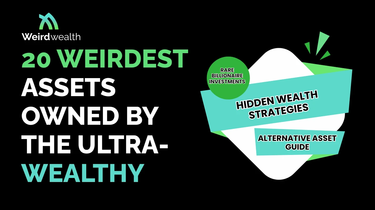 Weirdest Assets Owned by the Ultra-Wealthy (20 Examples)