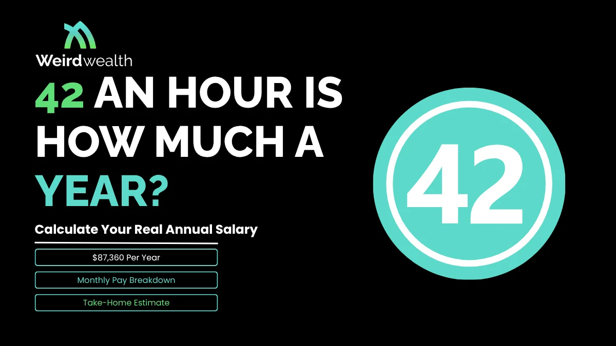 42 an Hour Is How Much a Year? Full Take-Home Guide