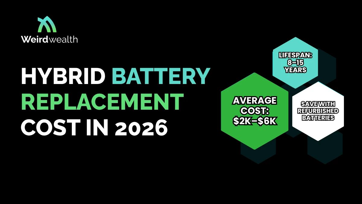What is the Actual Hybrid Battery Replacement Cost in 2026?
