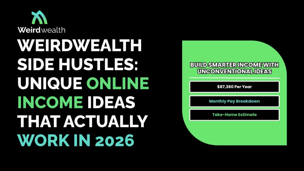 Weird Wealth Side Hustles: Unique Online Income Ideas That Actually Work in 2026