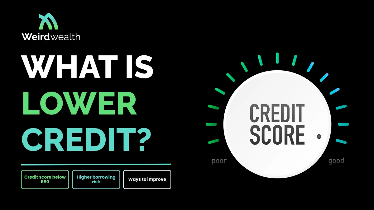 What Is Lower Credit? Credit Score Tiers Explained