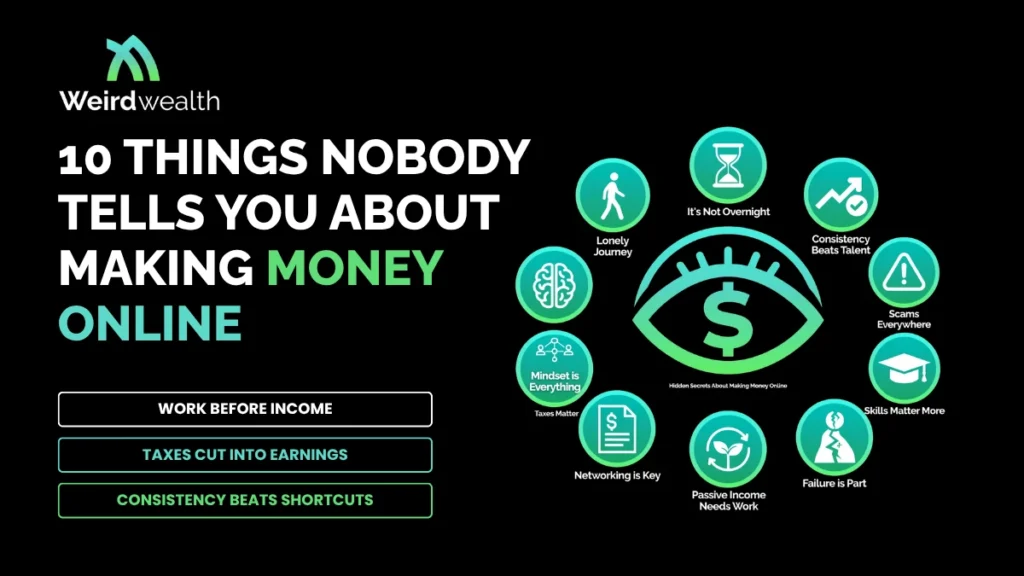 10 Things Nobody Tells You About Making Money Online