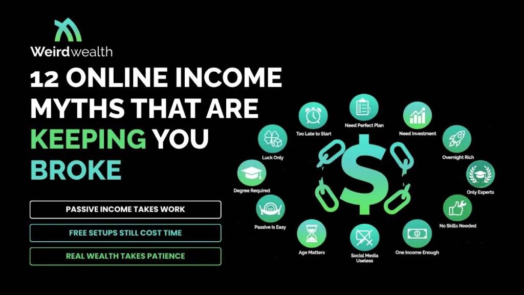 12 Online Income Myths That Are Keeping You Broke