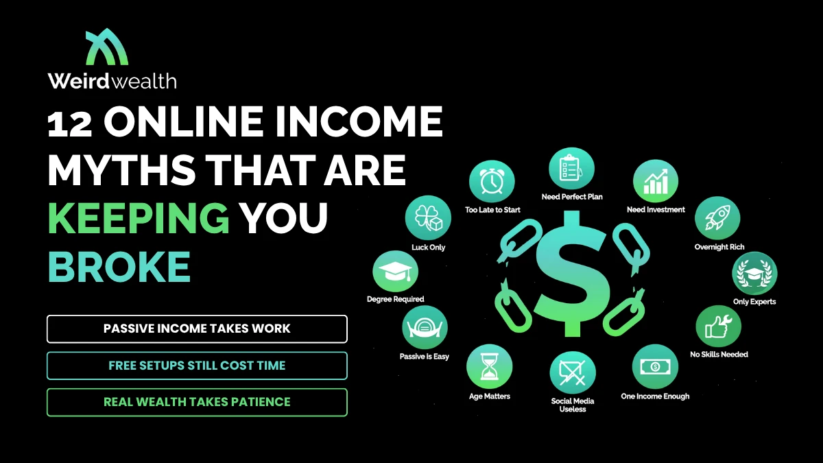 12 Online Income Myths That Are Keeping You Broke
