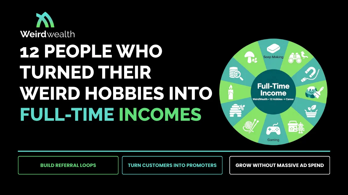 12 People Who Turned Their Weird Hobbies Into Full-Time Incomes