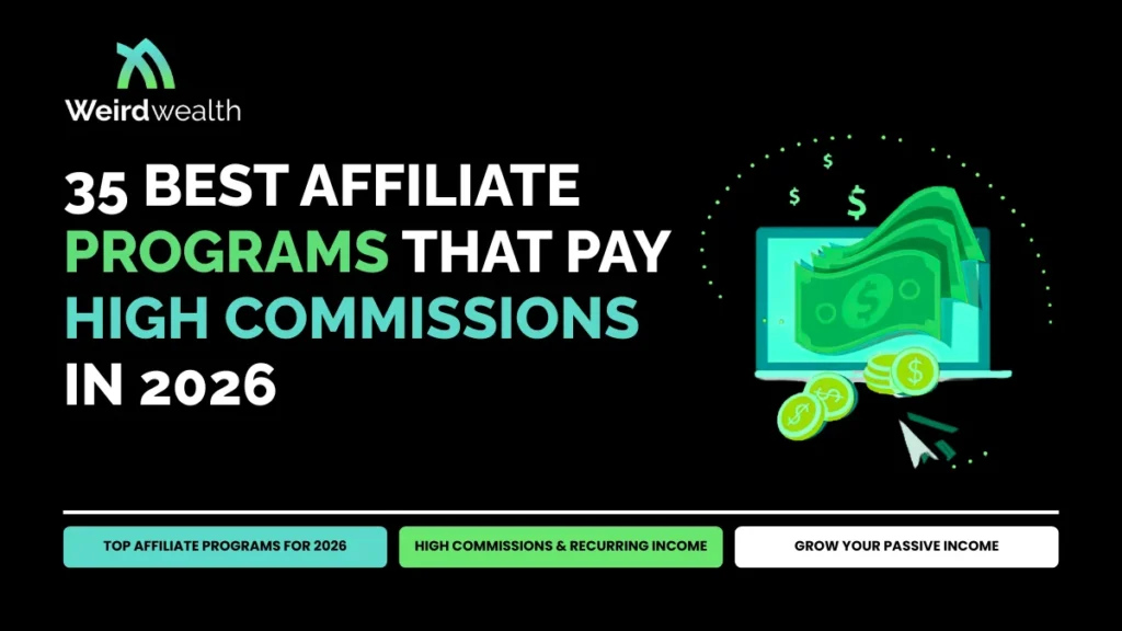 35 Best Affiliate Programs That Pay High Commissions in 2026