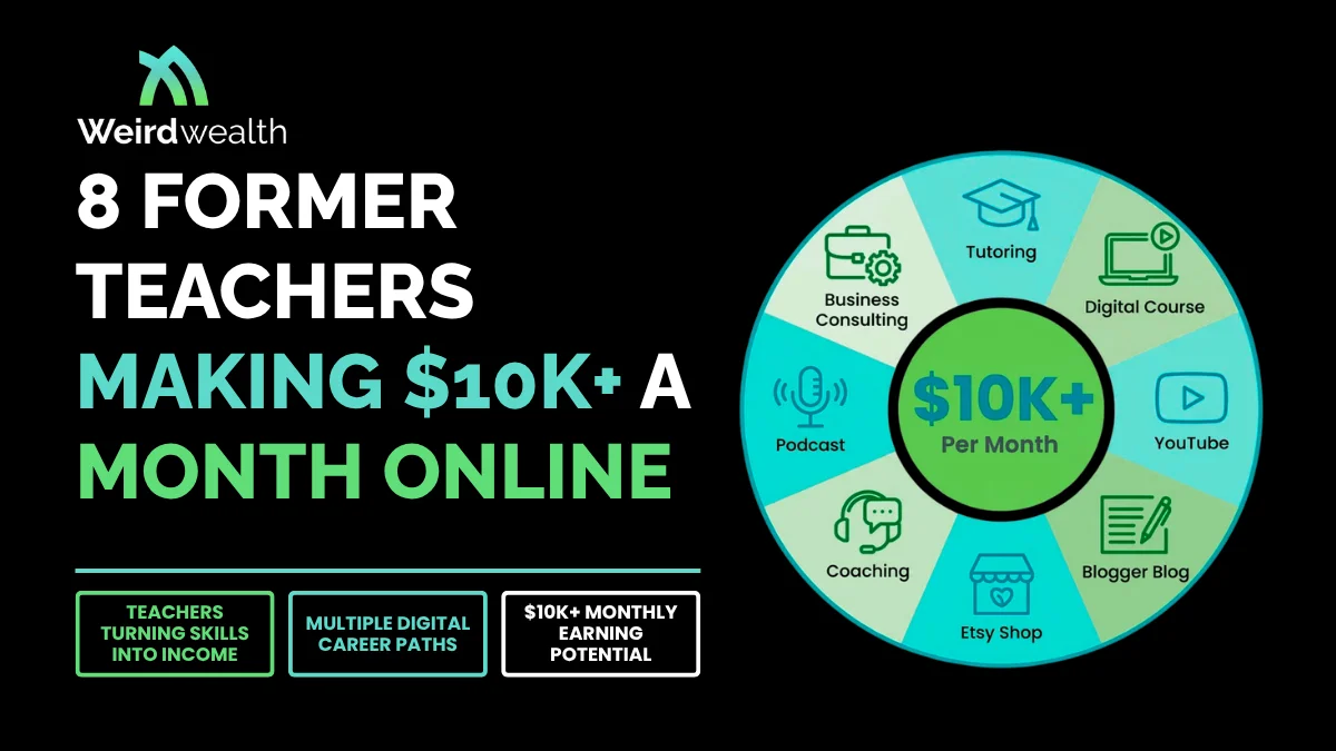 8 Former Teachers Making $10K+ a Month Online