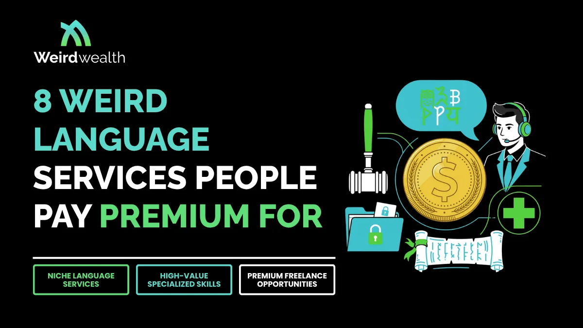 8 Weird Language Services People Pay Premium For