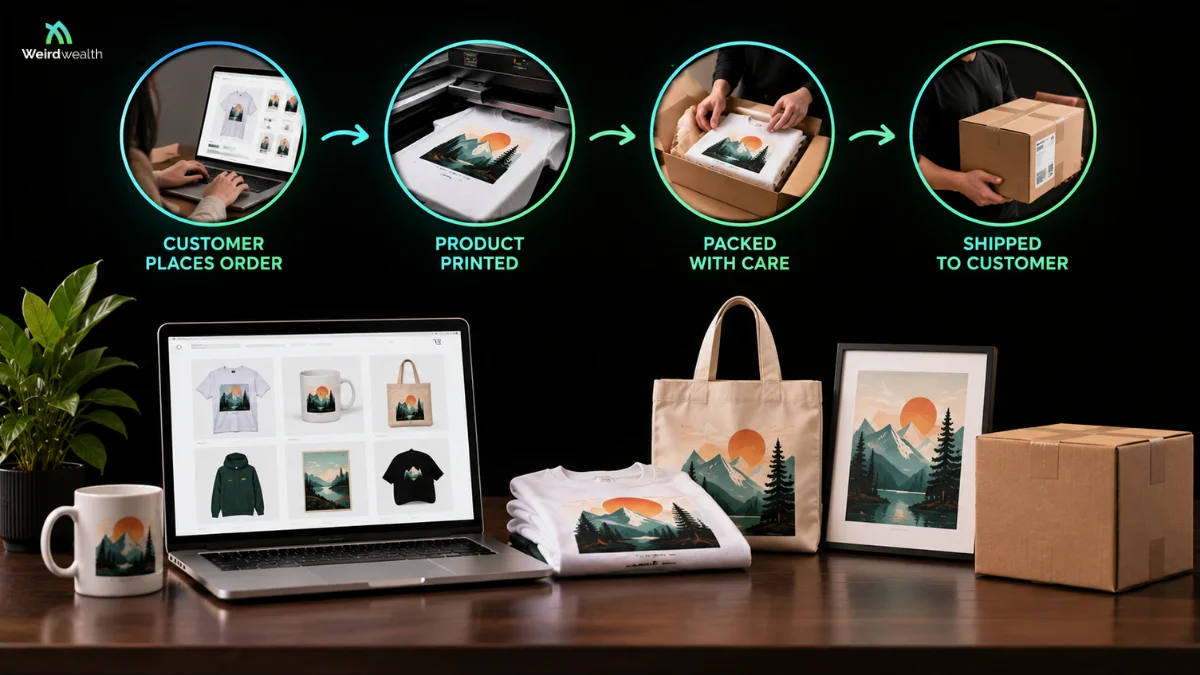 Print on Demand: How It Works & How to Start