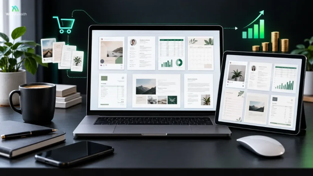 weirdwealth.io | Digital Templates: How to Create, Sell and Make Money