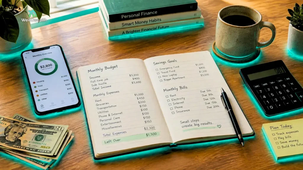 weirdwealth.io | Budgeting for Beginners: Build a Budget That Works in Real Life weirdwealth.io | Budgeting for Beginners: Build a Budget That Works in Real Life
