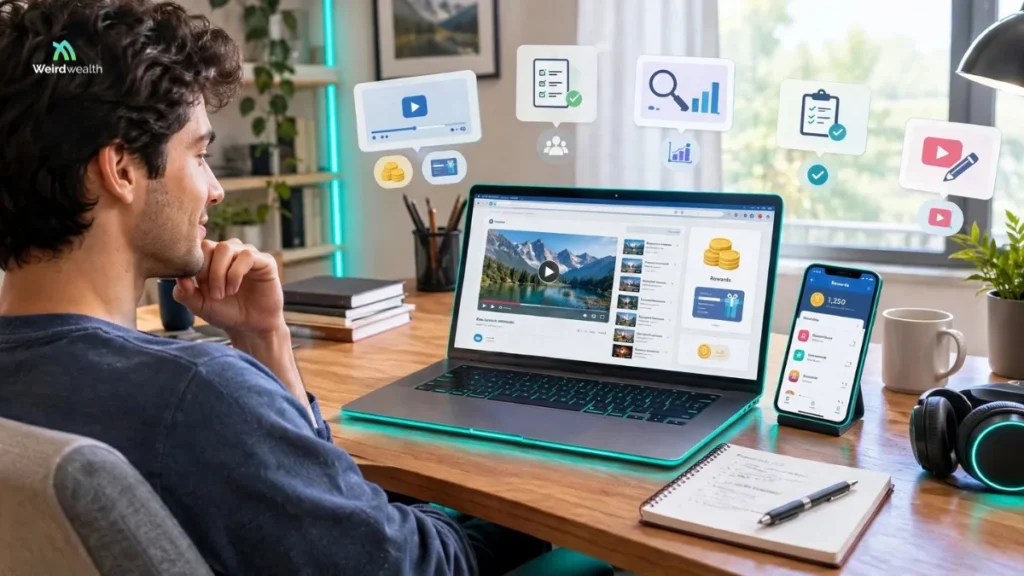 weirdwealth.io | Get Paid to Watch Videos: 7 Real Ways to Earn